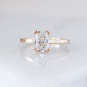 Radiant Cut Lab Diamond Ring