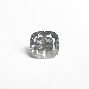 1.00ct 5.74x5.24x3.68mm GIA SI1 Fancy Grey Cushion Brilliant 19412-01