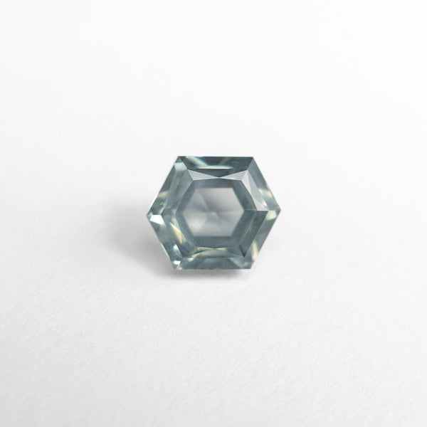 1.08ct 6.11x5.14x3.68mm Hexagon Brilliant Sapphire 23670-20
