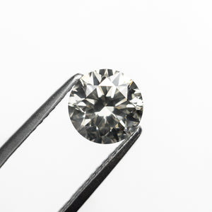 1.20ct 6.73x6.71x4.27mm SI1 Fancy Grey Round Brilliant 24270-01