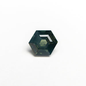 0.91ct 6.35x5.37x3.55mm Hexagon Step Cut Sapphire 25071-08