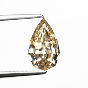 2.00ct 11.41x6.93x3.79mm GIA VS2 Fancy Yellow-Brown Geo Pear Step Cut 🇿🇦 26094-01