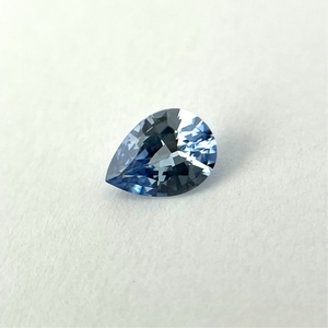 0.92ct Pear Brilliant Blue Sapphire