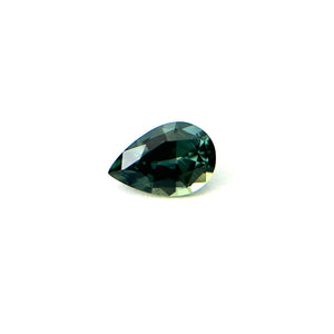 1.17ct Pear Brilliant Green Sapphire