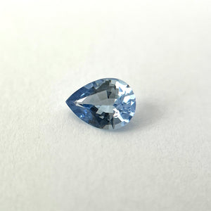 0.92ct Pear Brilliant Blue Sapphire