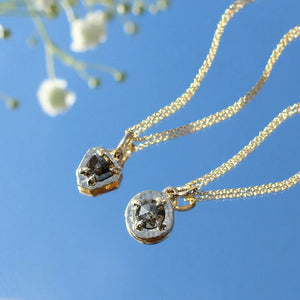 Diamond gold necklaces 